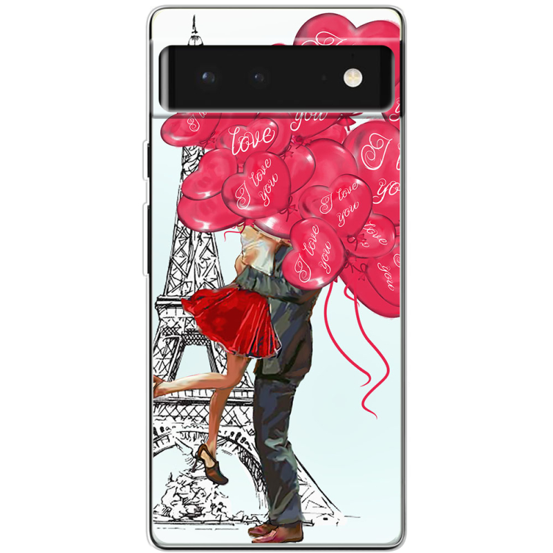 Чехол BoxFace Google Pixel 6 Love in Paris