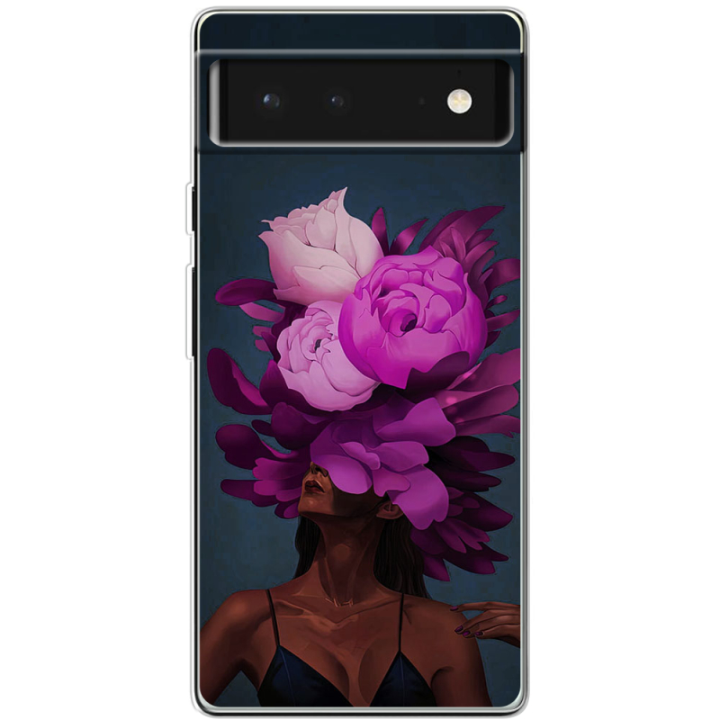 Чехол BoxFace Google Pixel 6 Exquisite Purple Flowers
