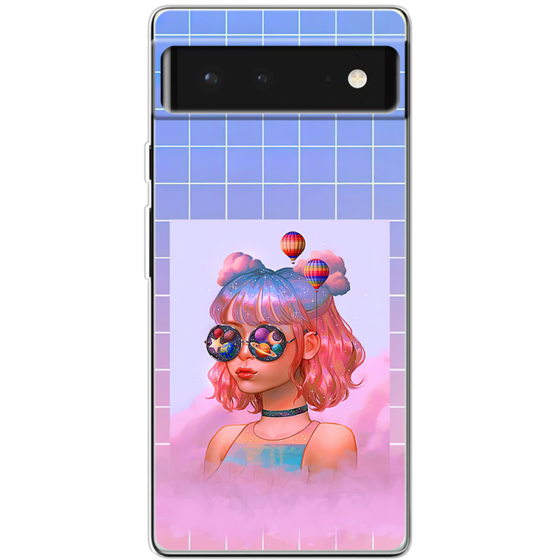 Чехол BoxFace Google Pixel 6 Girl in the Clouds
