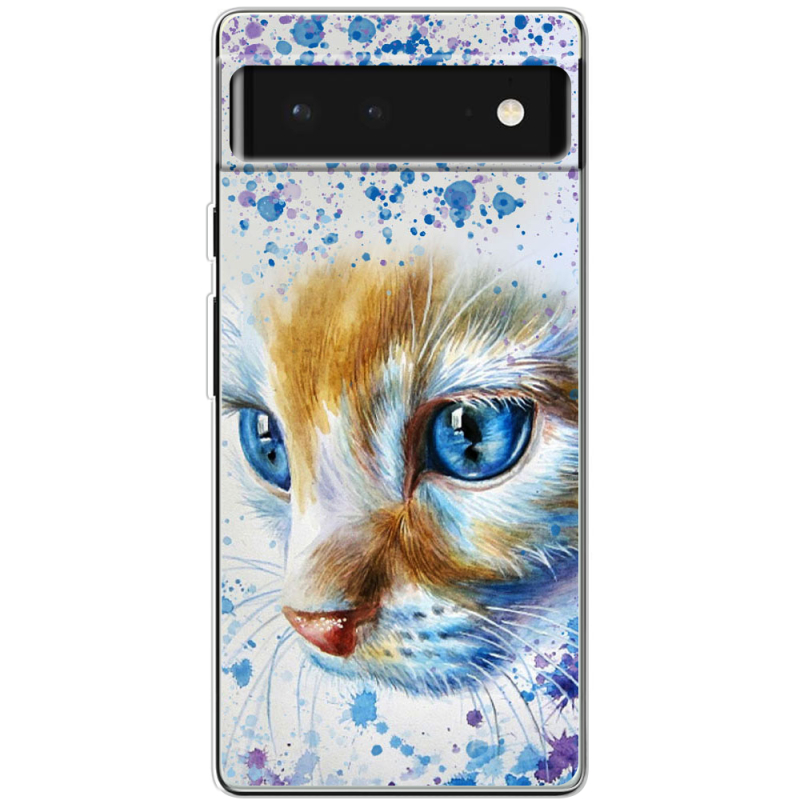 Чехол BoxFace Google Pixel 6 Голубоглазый Кот