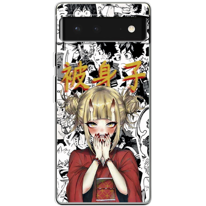 Чехол BoxFace Google Pixel 6 Himiko Toga - My Hero Academia