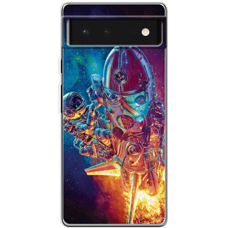 Чехол BoxFace Google Pixel 6 Astronaut in Space