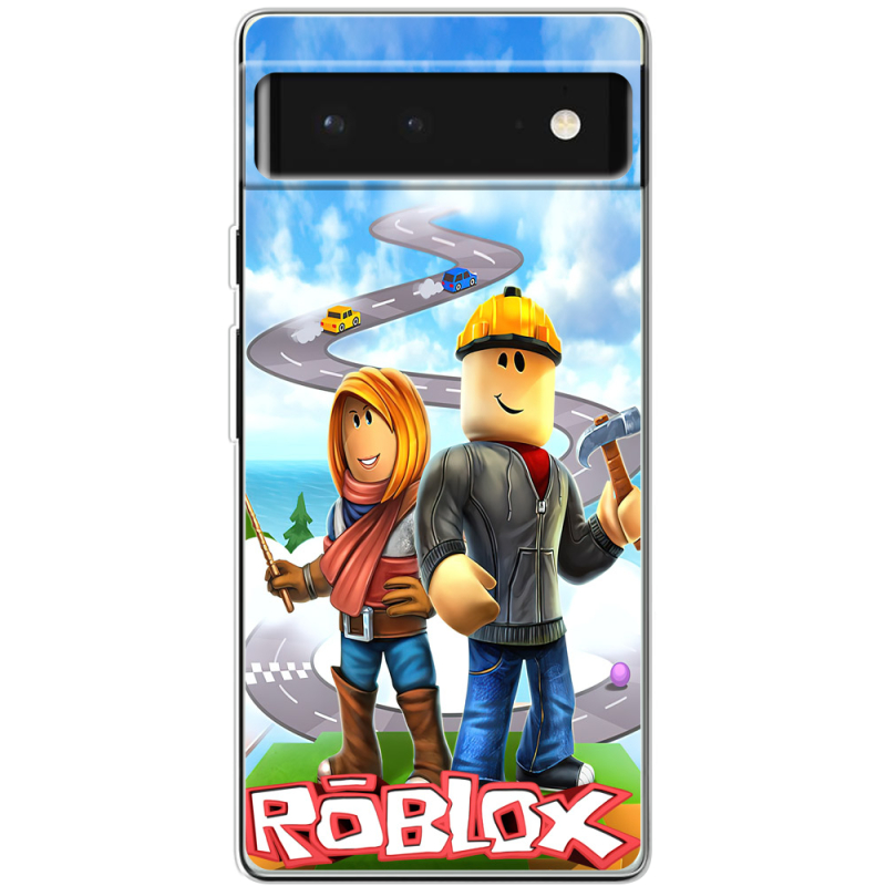 Чехол BoxFace Google Pixel 6 Roblox Білдерман