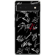 Чехол BoxFace Google Pixel 6 Stray Kids автограф