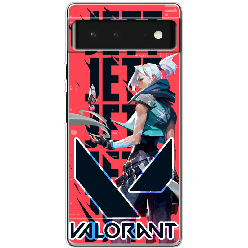 Чехол BoxFace Google Pixel 6 Valorant Jett
