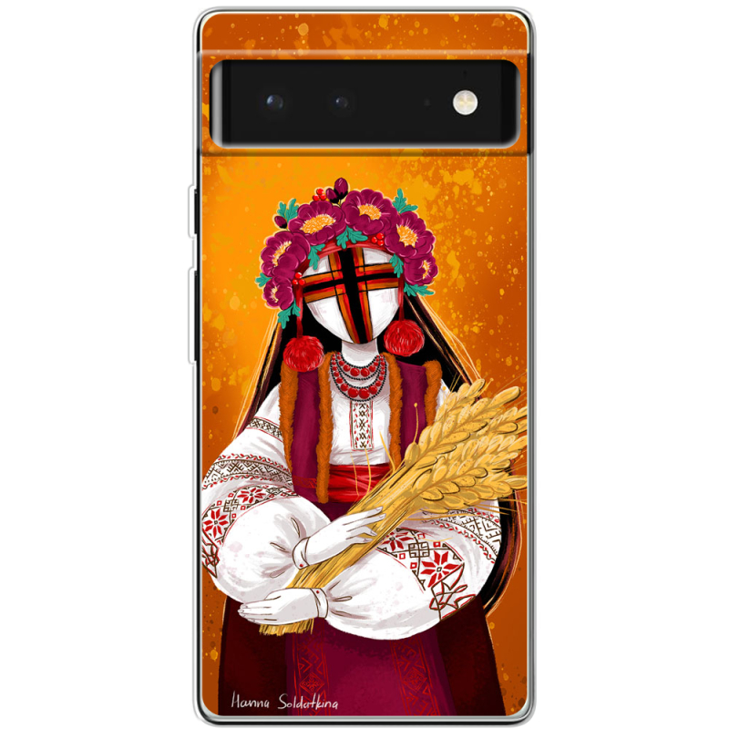 Чехол BoxFace Google Pixel 6 Motanka by H Soldatkina