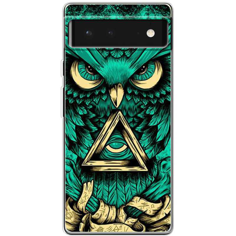 Чехол BoxFace Google Pixel 6 Masonic Owl