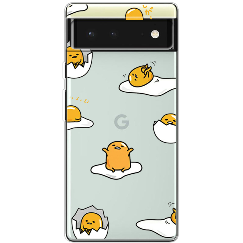 Прозрачный чехол BoxFace Google Pixel 6 Gudetama