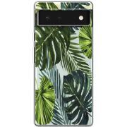 Прозрачный чехол BoxFace Google Pixel 6 Palm Tree