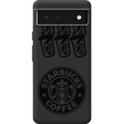 Черный чехол BoxFace Google Pixel 6 Black Coffee