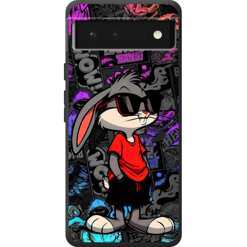 Черный чехол BoxFace Google Pixel 6 Малий вухань