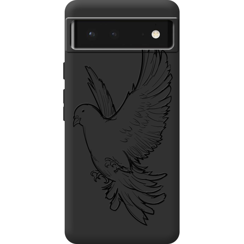 Черный чехол BoxFace Google Pixel 6 Dove