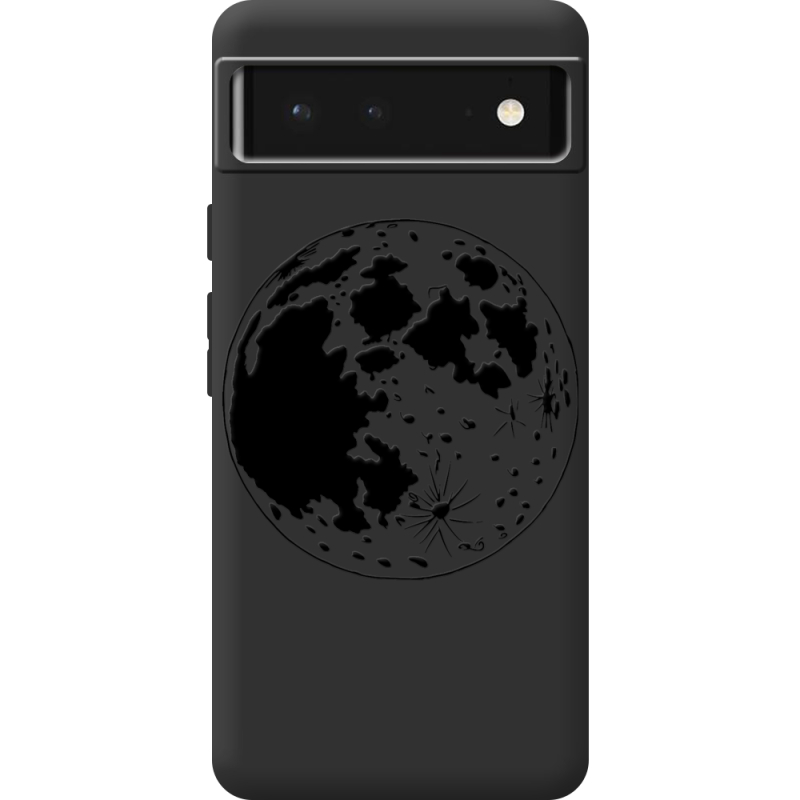 Черный чехол BoxFace Google Pixel 6 Planet