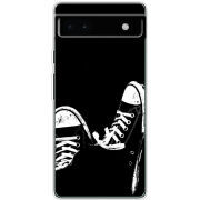 Чехол BoxFace Google Pixel 6A Black Sneakers