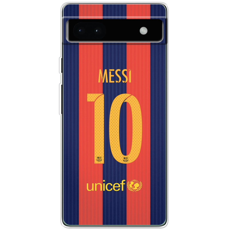 Чехол BoxFace Google Pixel 6A Messi 10