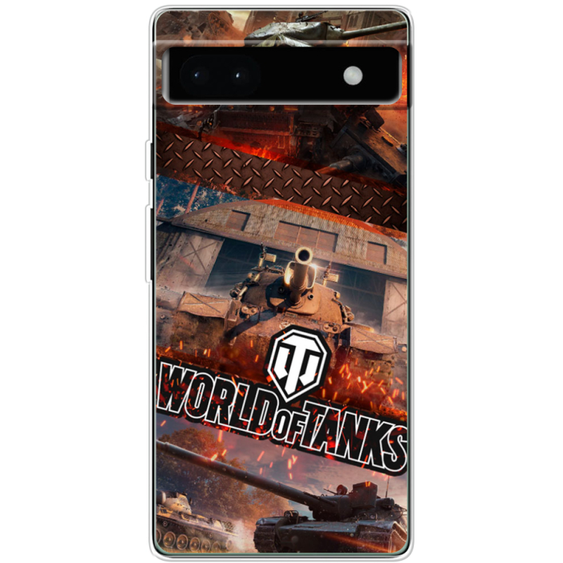 Чехол BoxFace Google Pixel 6A World Of Tanks