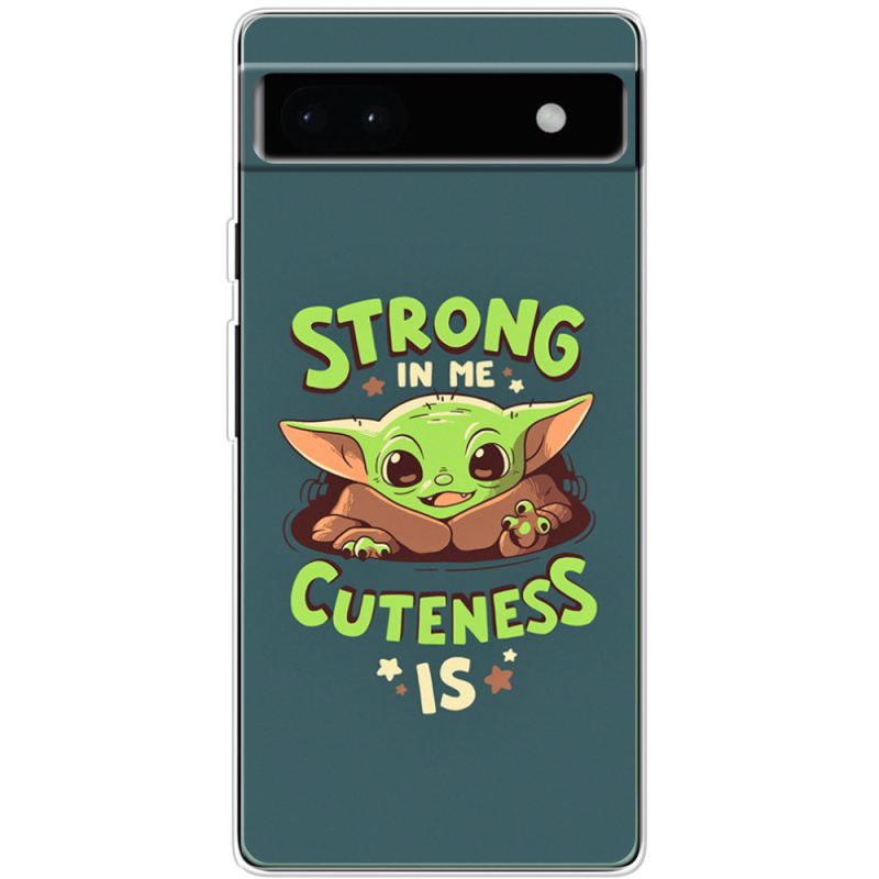 Чехол BoxFace Google Pixel 6A Strong in me Cuteness is