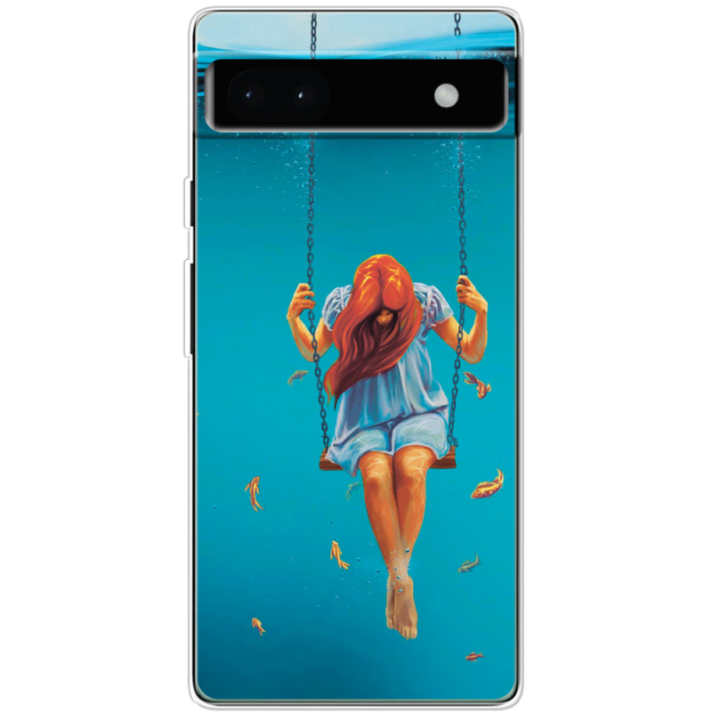 Чехол BoxFace Google Pixel 6A Girl In The Sea