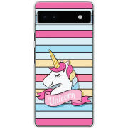 Чехол BoxFace Google Pixel 6A Unicorn