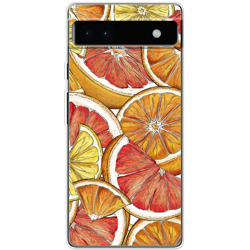 Чехол BoxFace Google Pixel 6A Citrus Pattern