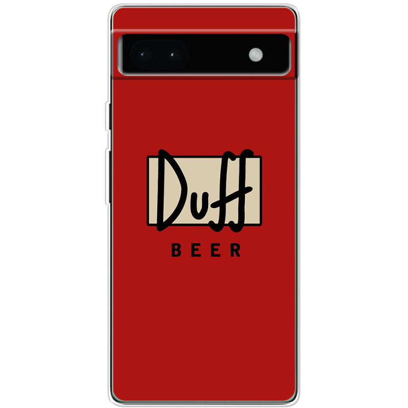 Чехол BoxFace Google Pixel 6A Duff beer