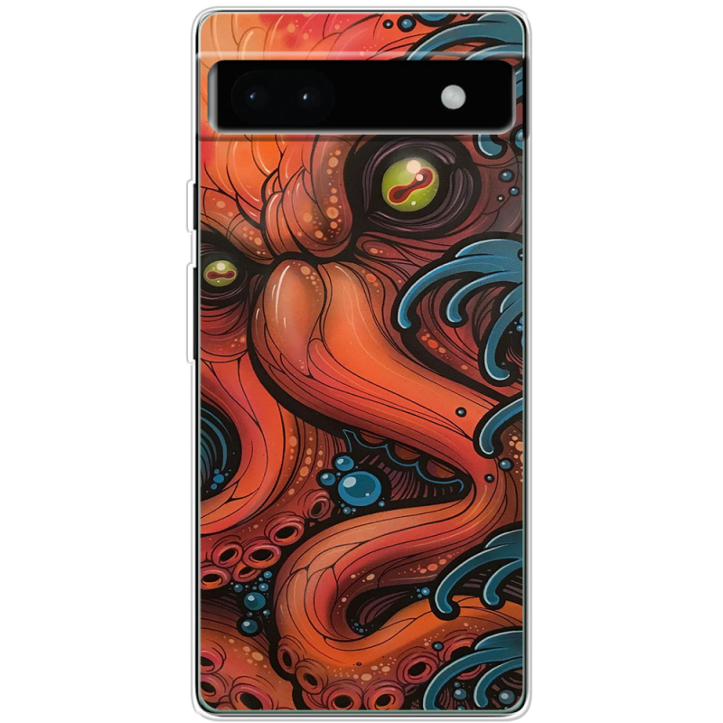 Чехол BoxFace Google Pixel 6A Octopus