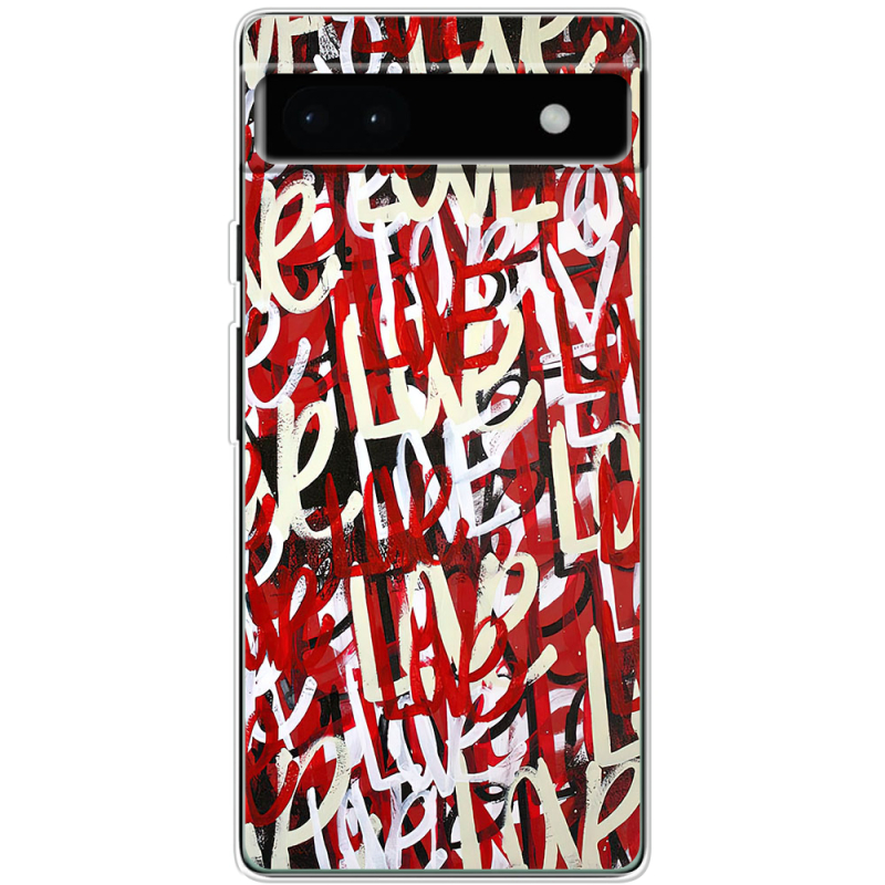 Чехол BoxFace Google Pixel 6A Love Graffiti