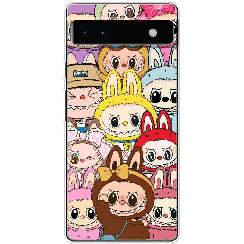 Чехол BoxFace Google Pixel 6A Labubu