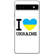 Чехол BoxFace Google Pixel 6A I love Ukraine