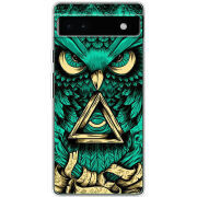 Чехол BoxFace Google Pixel 6A Masonic Owl