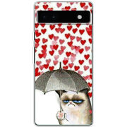 Чехол BoxFace Google Pixel 6A Raining Hearts