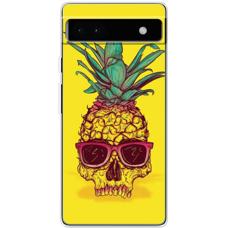 Чехол BoxFace Google Pixel 6A Pineapple Skull