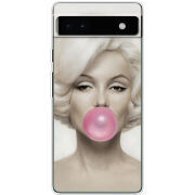 Чехол BoxFace Google Pixel 6A Marilyn Monroe Bubble Gum