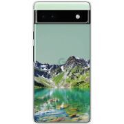 Прозрачный чехол BoxFace Google Pixel 6A Green Mountain