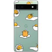 Прозрачный чехол BoxFace Google Pixel 6A Gudetama