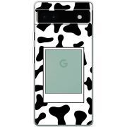 Прозрачный чехол BoxFace Google Pixel 6A Cow