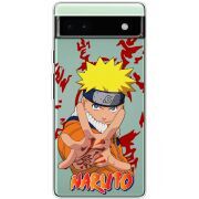 Прозрачный чехол BoxFace Google Pixel 6A Naruto