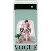 Прозрачный чехол BoxFace Google Pixel 6A VOGUE