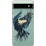 Прозрачный чехол BoxFace Google Pixel 6A Eagle