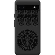 Черный чехол BoxFace Google Pixel 6A Black Coffee