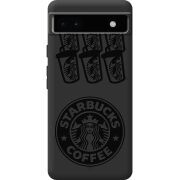 Черный чехол BoxFace Google Pixel 6A Black Coffee