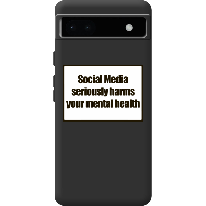 Черный чехол BoxFace Google Pixel 6A 