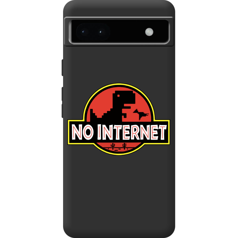 Черный чехол BoxFace Google Pixel 6A No Internet