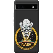 Черный чехол BoxFace Google Pixel 6A NASA Spaceship