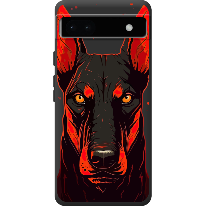 Черный чехол BoxFace Google Pixel 6A 