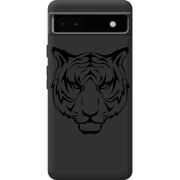 Черный чехол BoxFace Google Pixel 6A Tiger