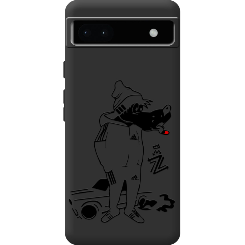 Черный чехол BoxFace Google Pixel 6A 