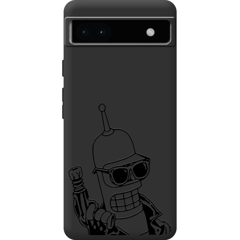 Черный чехол BoxFace Google Pixel 6A 