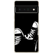 Чехол BoxFace Google Pixel 6 Pro Black Sneakers