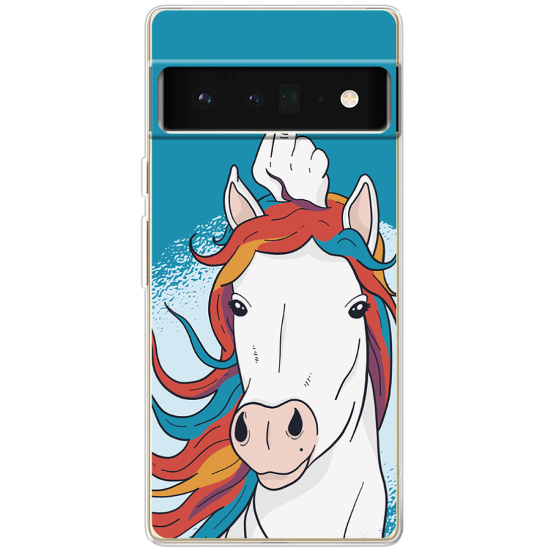 Чехол BoxFace Google Pixel 6 Pro Fuck Unicorn